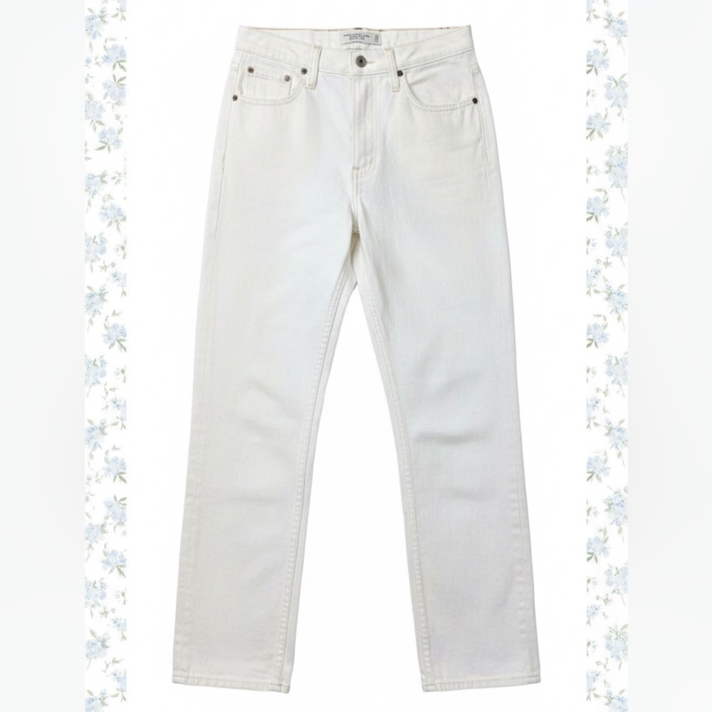 Abercrombie & Fitch The 90’s Straight Ultra High Rise size 2